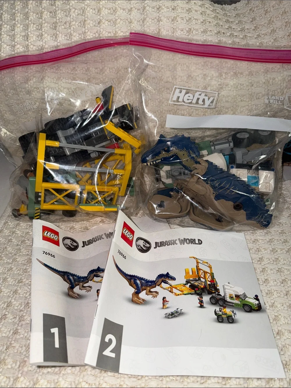 LEGO Jurassic World 76966 Dinosaur Missions: Allosaurus Transport Truck RETIRED